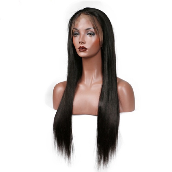 Brazilian Silk Straight Full Lace Wig 24” - Picture 3 of 4