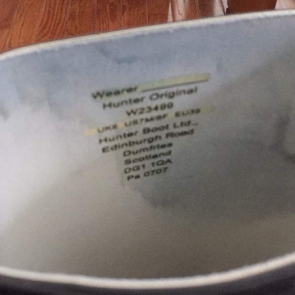 Well-Loved Hunter Tall Rain Boots - Picture 5 of 8