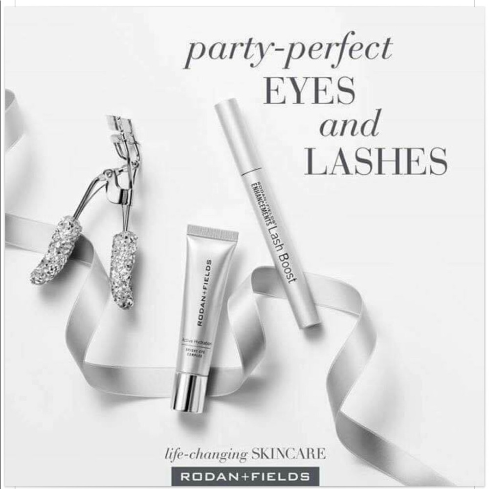 Lash boost eye-curler and eye serum