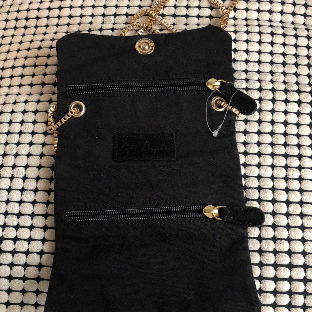 NWOT Free People suede mini crossbody bag - Picture 6 of 7