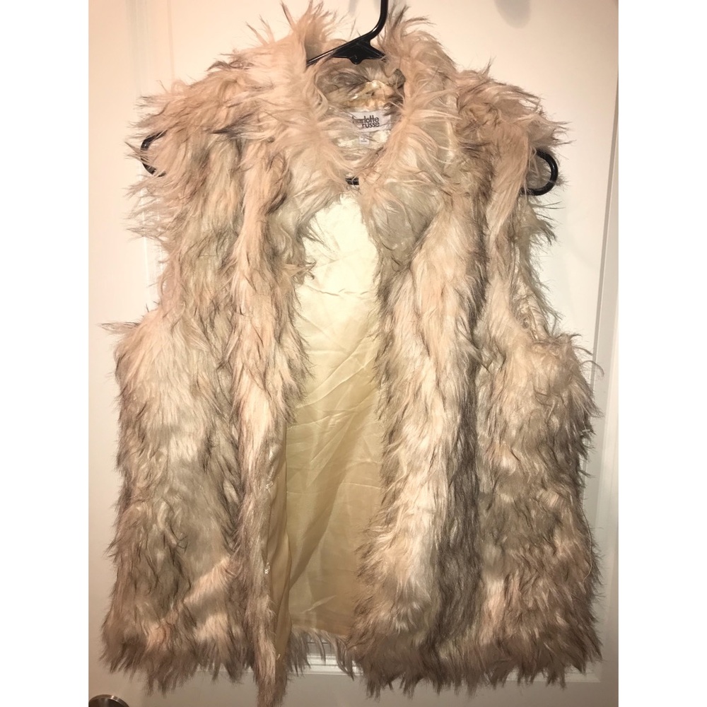 Charlotte Russe Faux Fur Vest