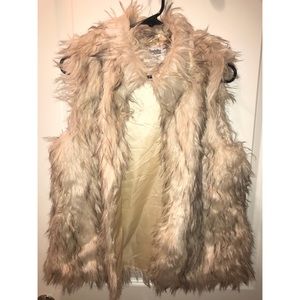 Charlotte Russe Faux Fur Vest