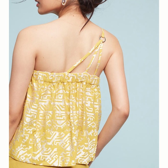 • Anthropologie • Floreat Anesu Blouse Yellow New - Picture 3 of 5