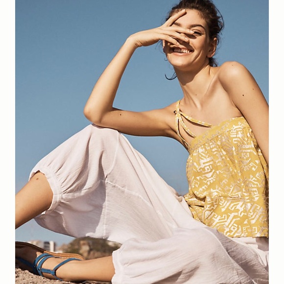 • Anthropologie • Floreat Anesu Blouse Yellow New - Picture 4 of 5