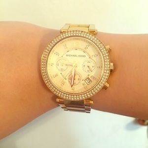 Gold Michael Kors Watch