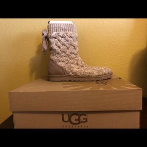 UGG sweater boots