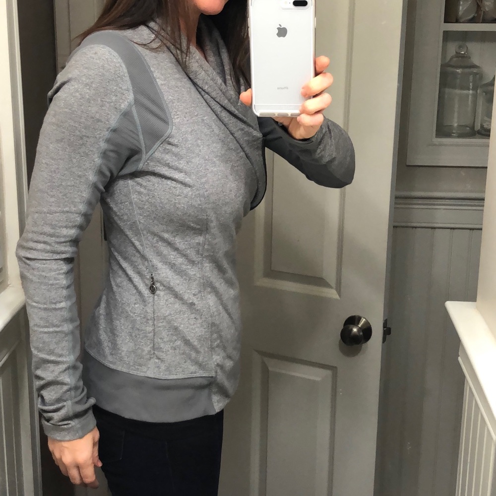 Lululemon Bhakti Wrap Double Zip Yoga Jacket