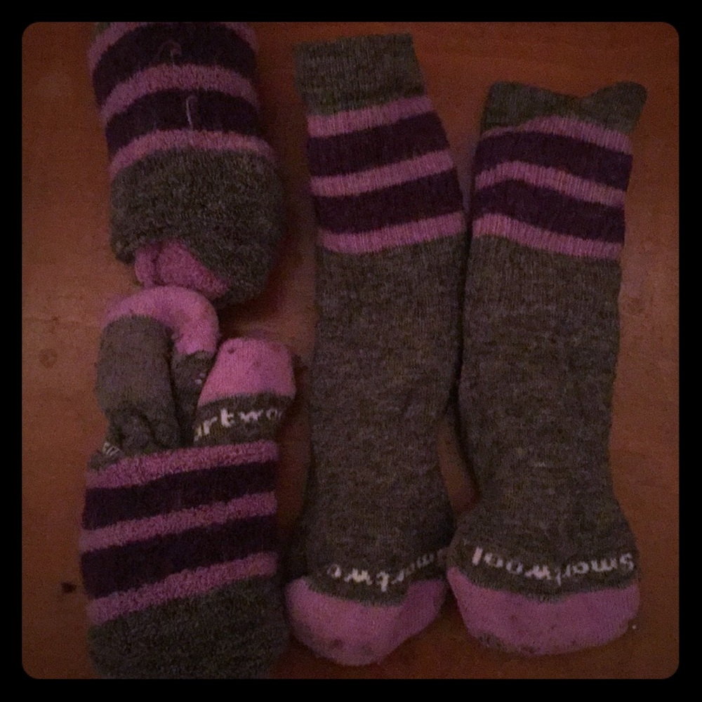 3 pairs of smartwool socks