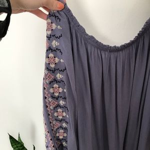 Off shoulder boho dress