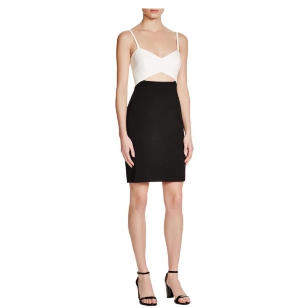 French Connection Sheath Dress w/ cutout detail