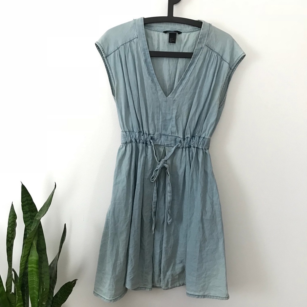 Chambray/denim sundress