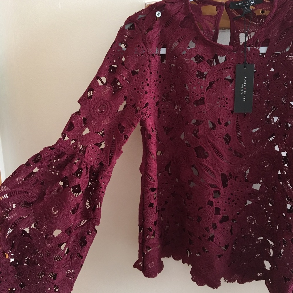 Crochet Lace Top - Picture 3 of 6