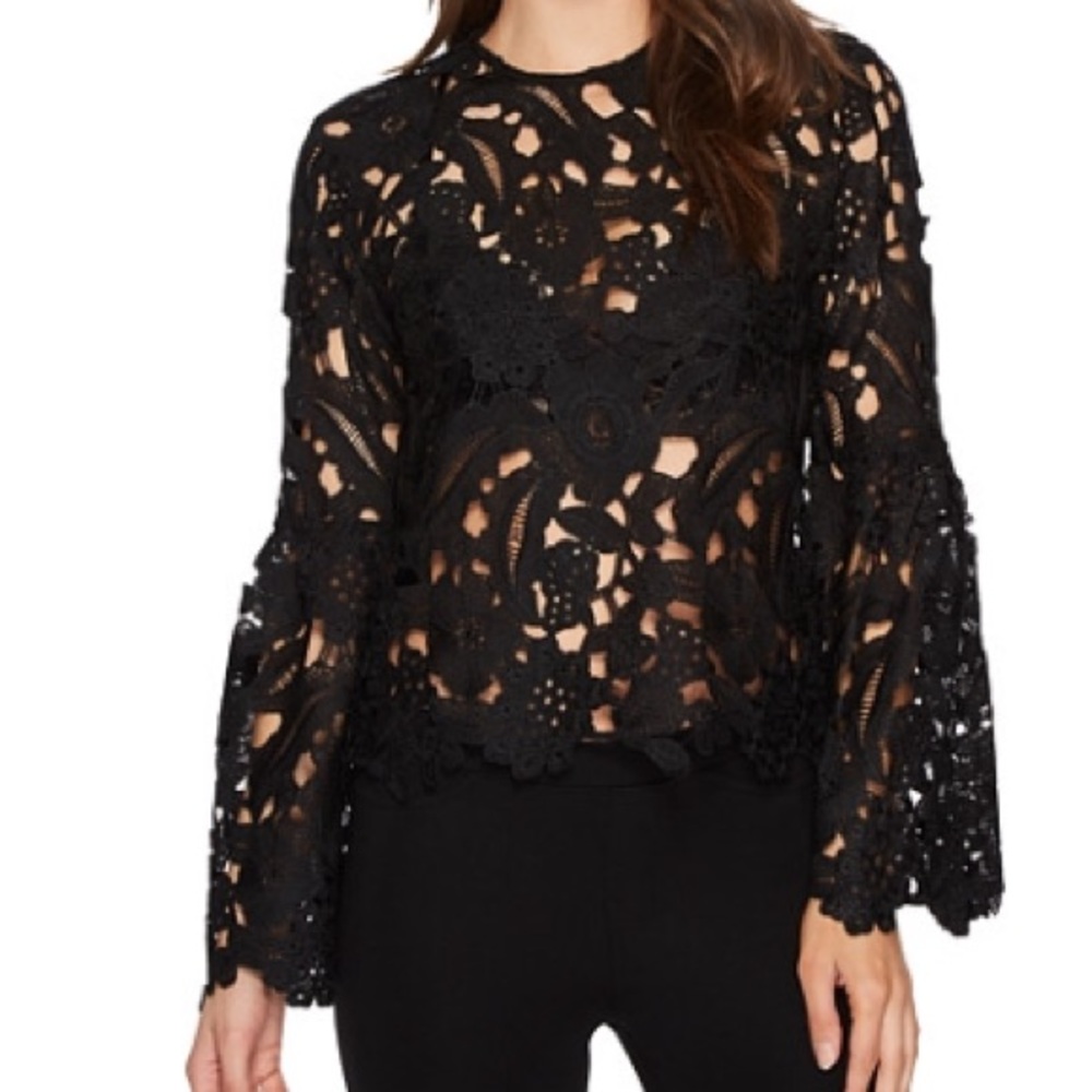 Crochet Lace Top - Picture 1 of 6