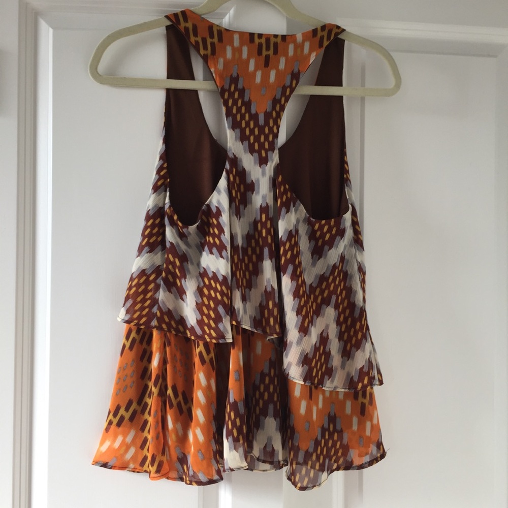 New Judith March Flowy Racerback Tank Top - Picture 3 of 4