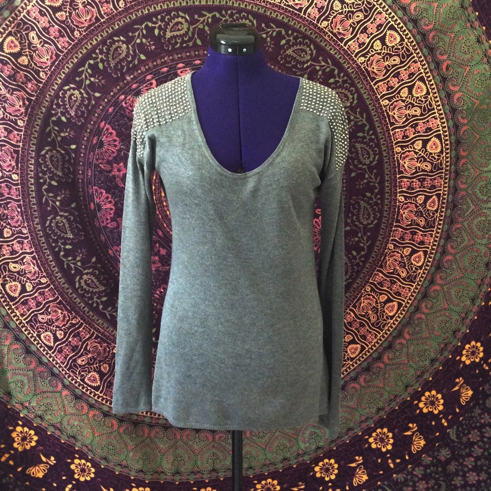 ❤️Express grey long sweater