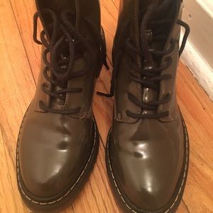 ZARA Stylish Army Green Boots!