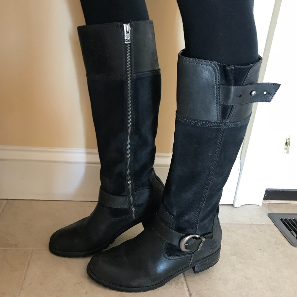 Timberland Earthkeeper Black tall boot