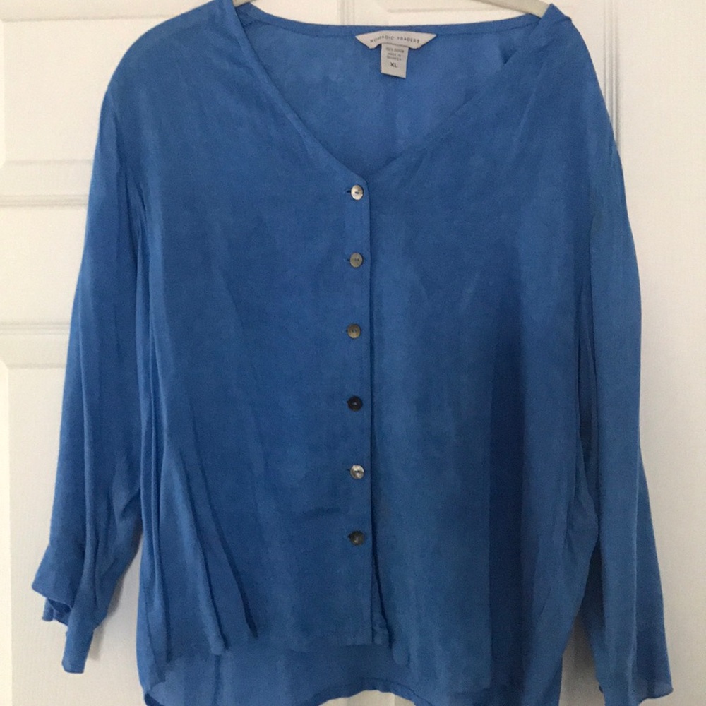 Blue blouse