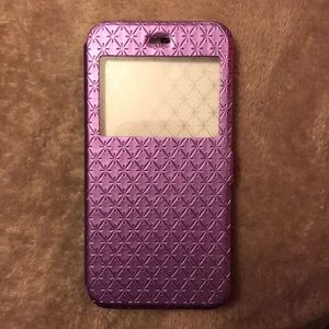 iPhone 7 Plus purple folio case