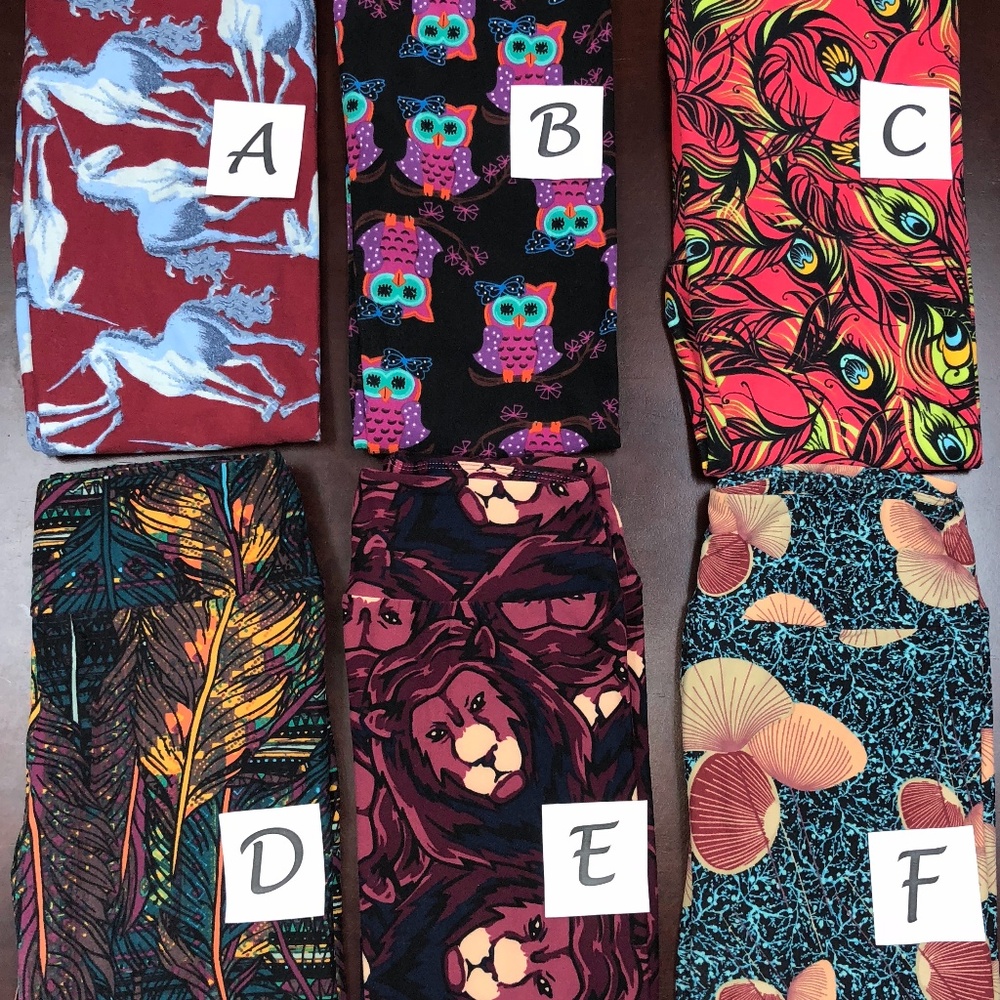 LuLaRoe Leggings OS * Excellent Used Condition *