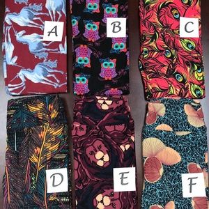 LuLaRoe Leggings OS * Excellent Used Condition *