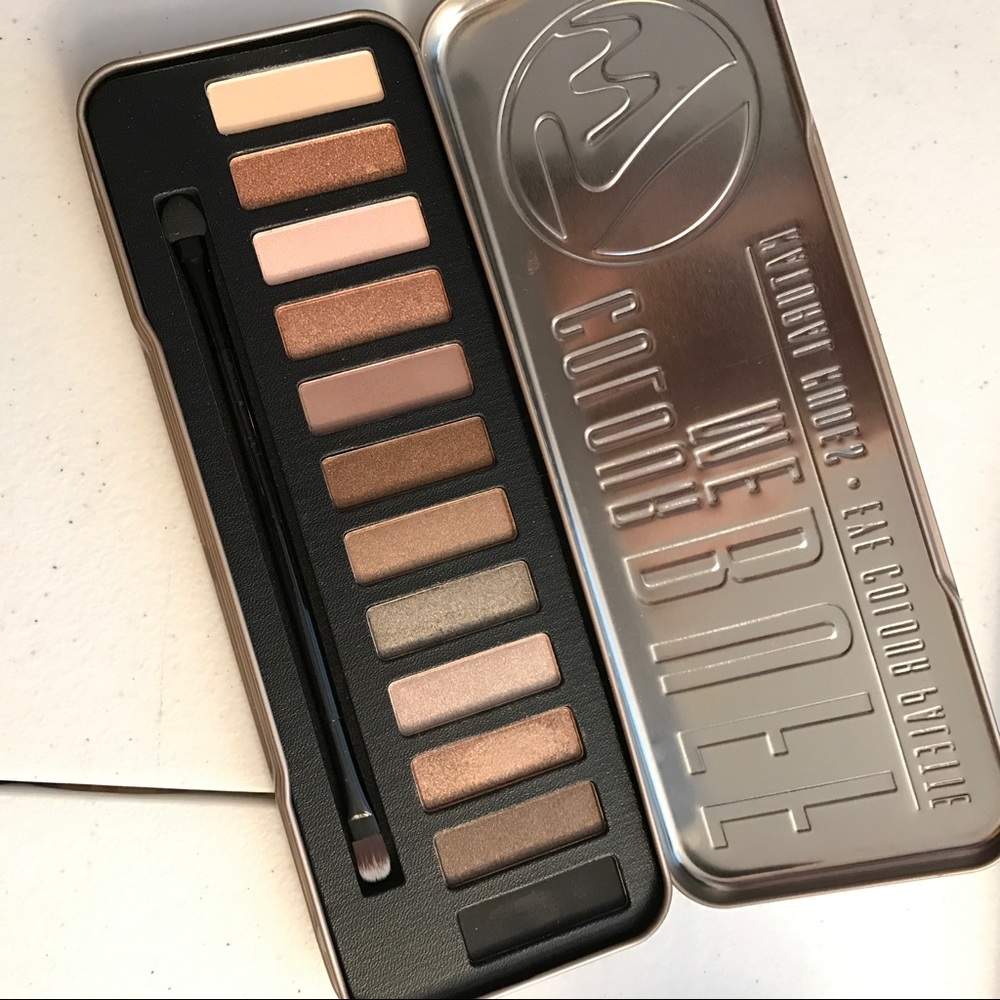 W7 Colour Me Buff UD Naked2 Dupe eyeshadow palette