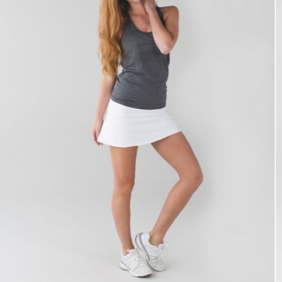 white athletic skirts