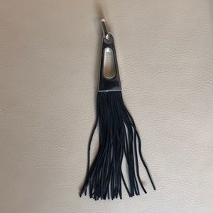 Statement Tassel Charm - Genuine Leather