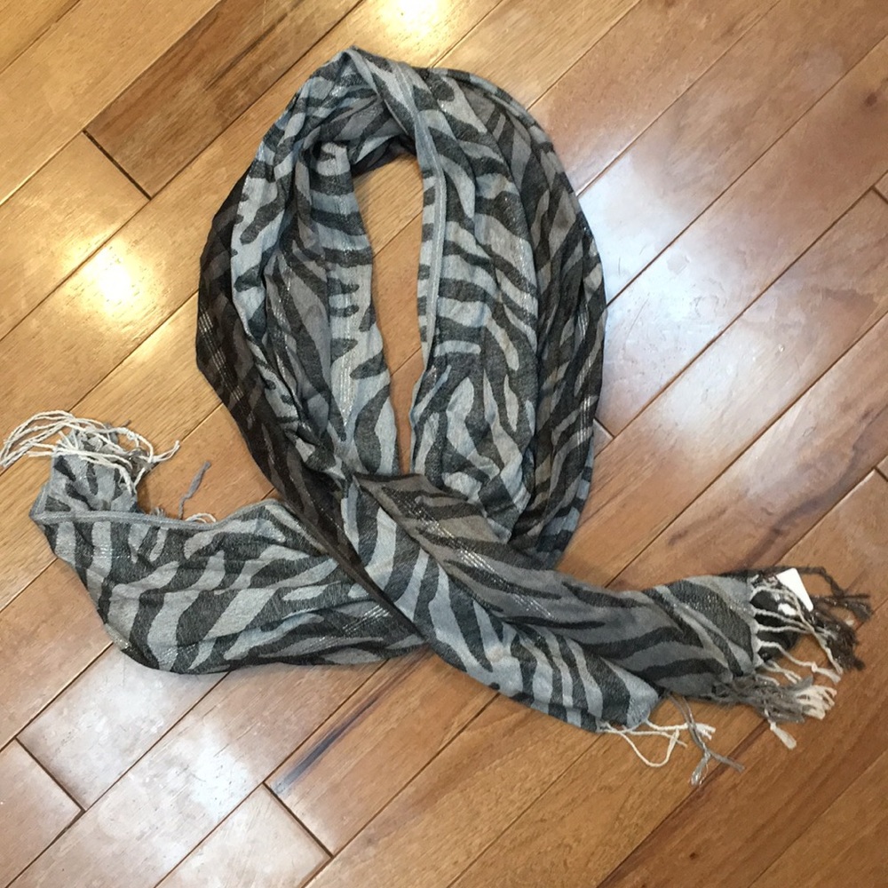 Animal print scarf