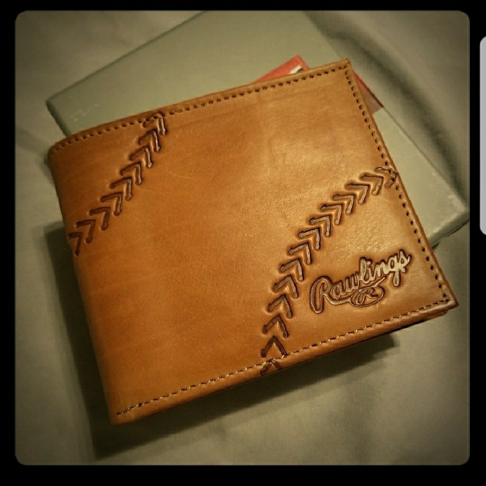 Mens RAWLINGS LEATHER WALLET