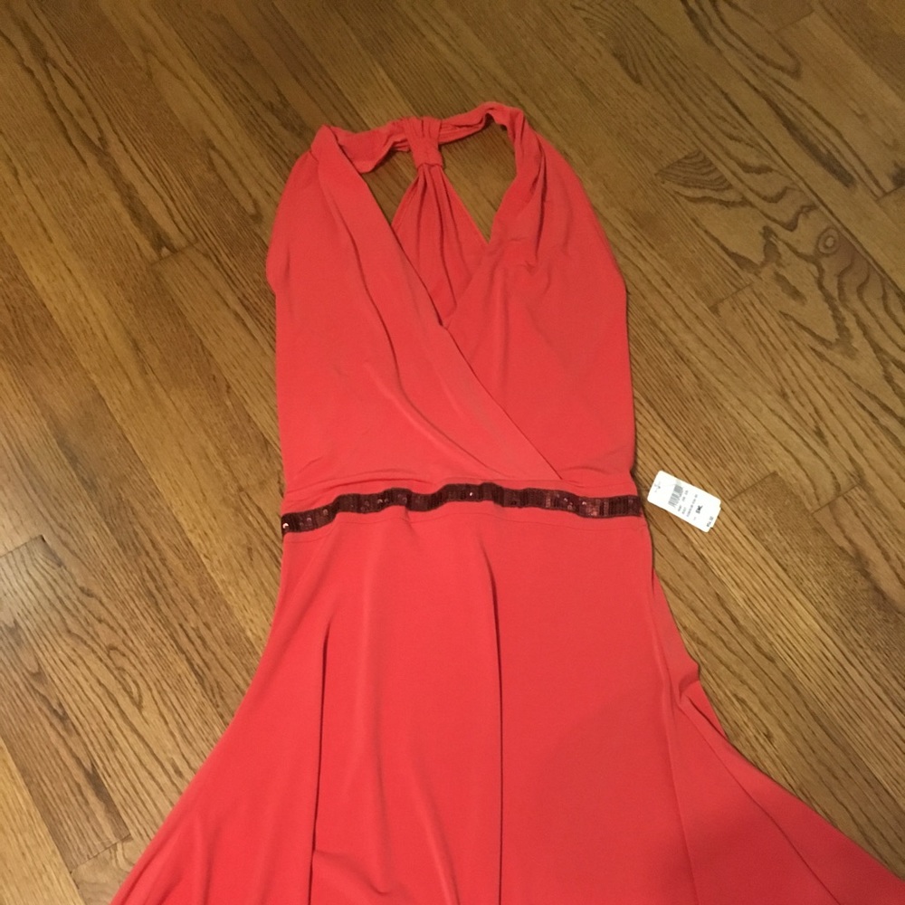Windsor red  open back dress - Picture 2 of 8