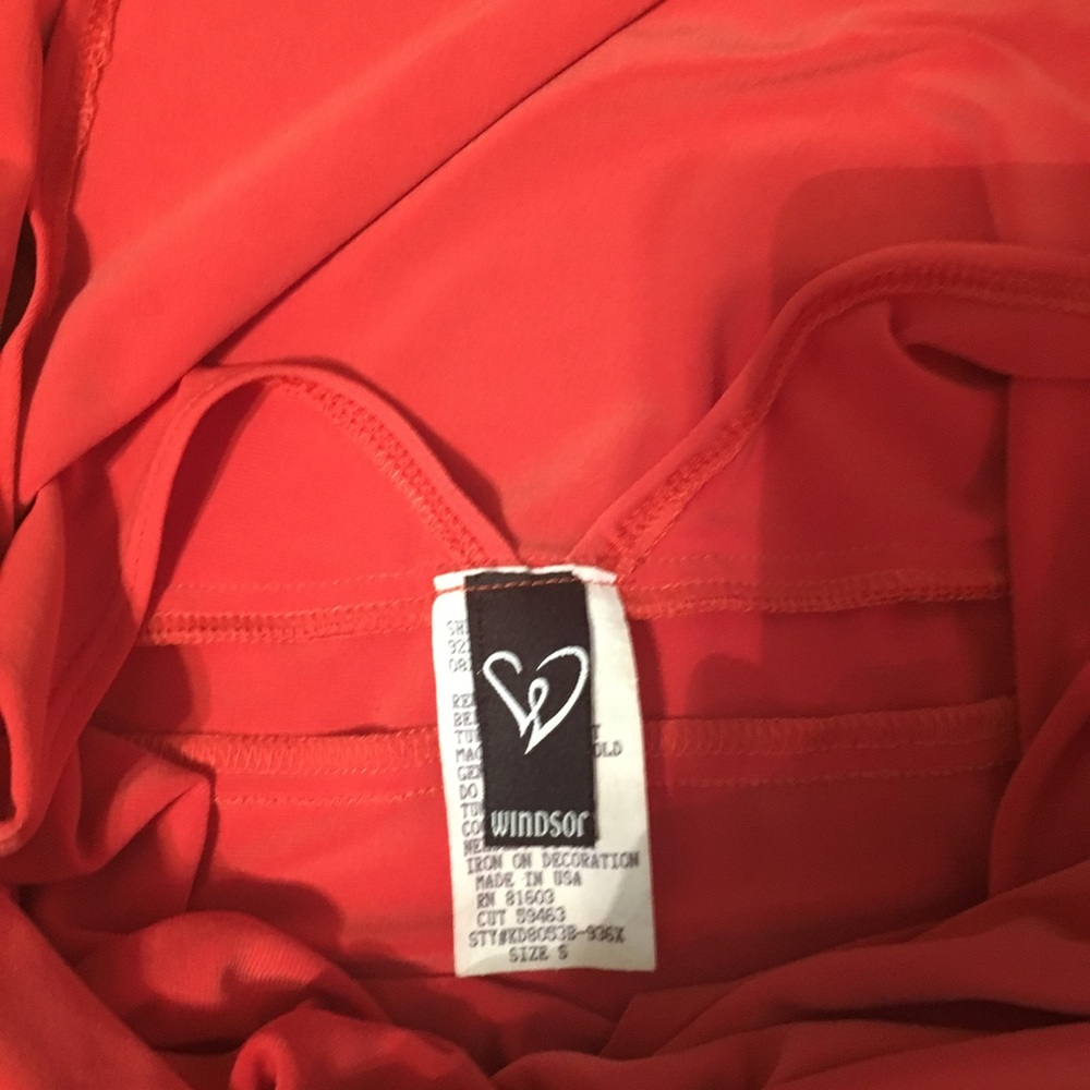 Windsor red  open back dress - Picture 4 of 8