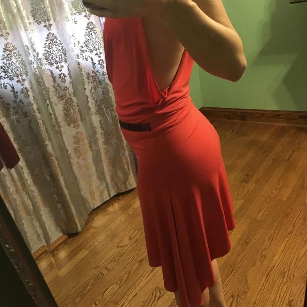 Windsor red  open back dress - Picture 5 of 8