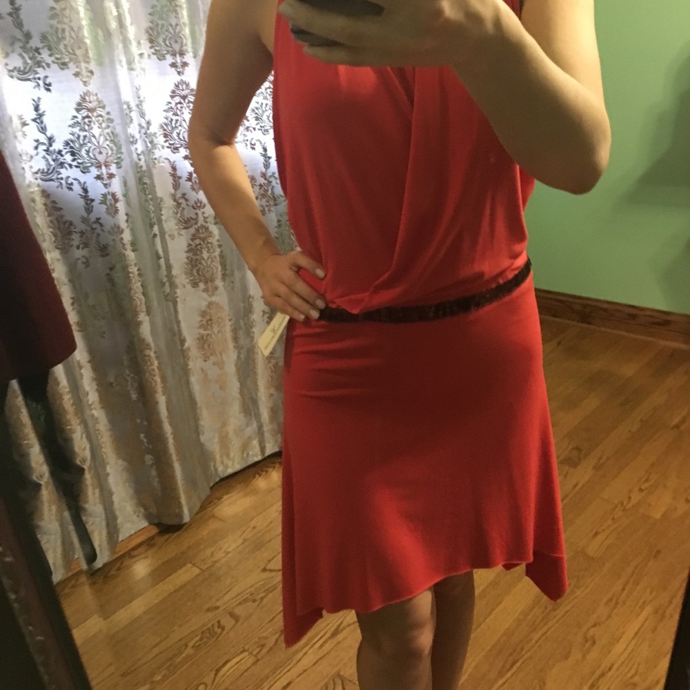 Windsor red  open back dress - Picture 6 of 8