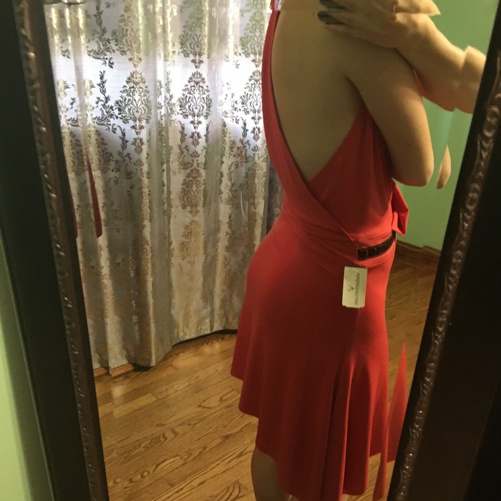 Windsor red  open back dress - Picture 8 of 8