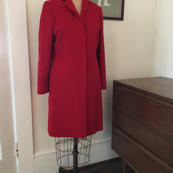 Vintage Anne Klein Petites Wool Cashmere Coat - Picture 3 of 8