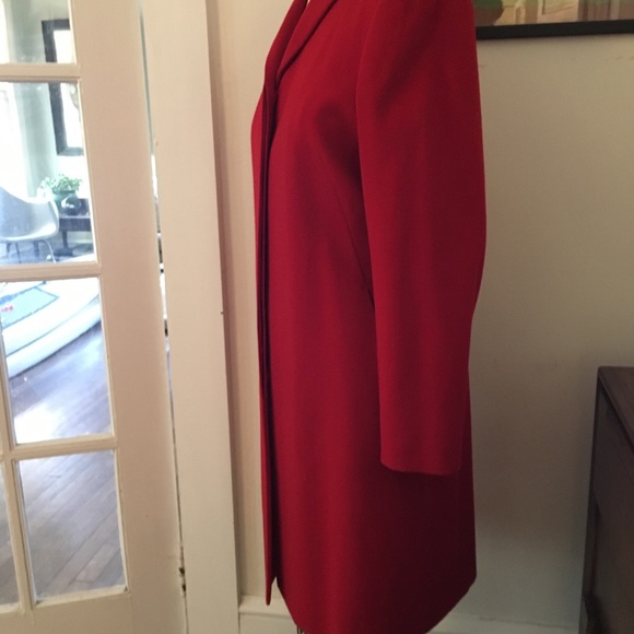 Vintage Anne Klein Petites Wool Cashmere Coat - Picture 4 of 8