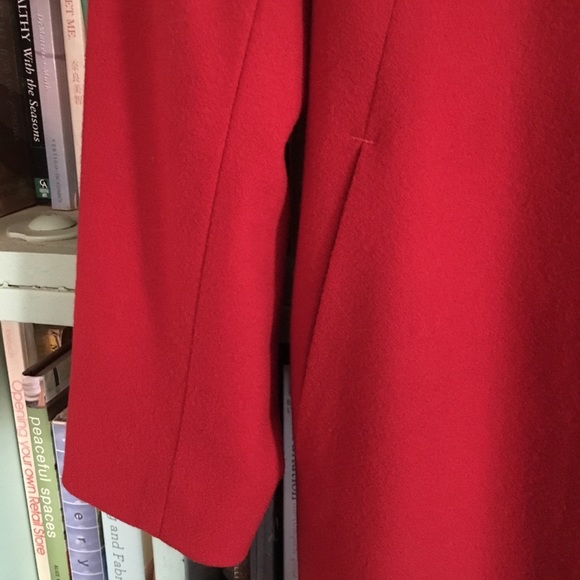 Vintage Anne Klein Petites Wool Cashmere Coat - Picture 7 of 8
