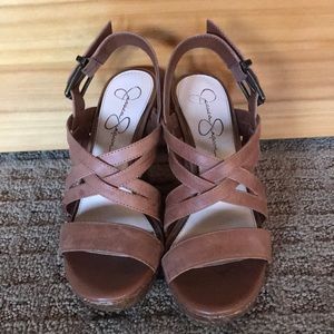 Jessica Simpson wedges