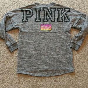 Pink crew neck