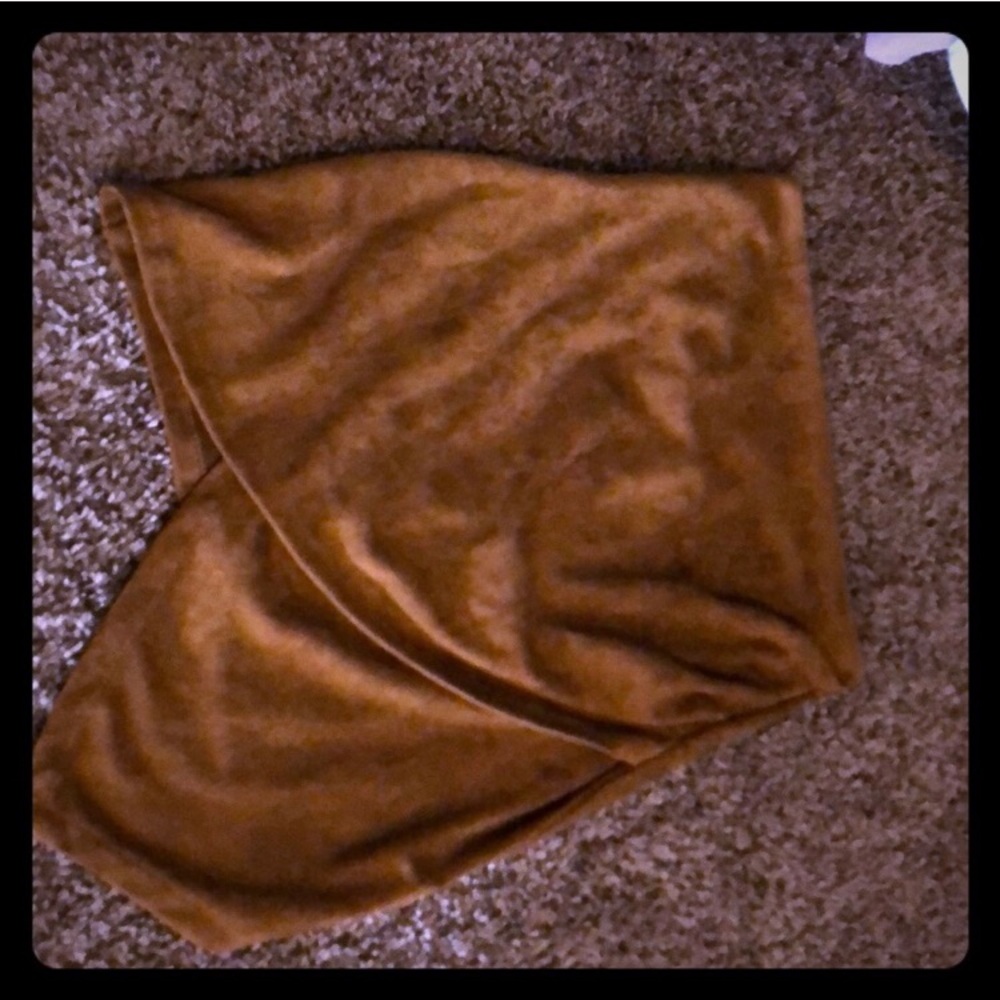 Suede skirt very cute on