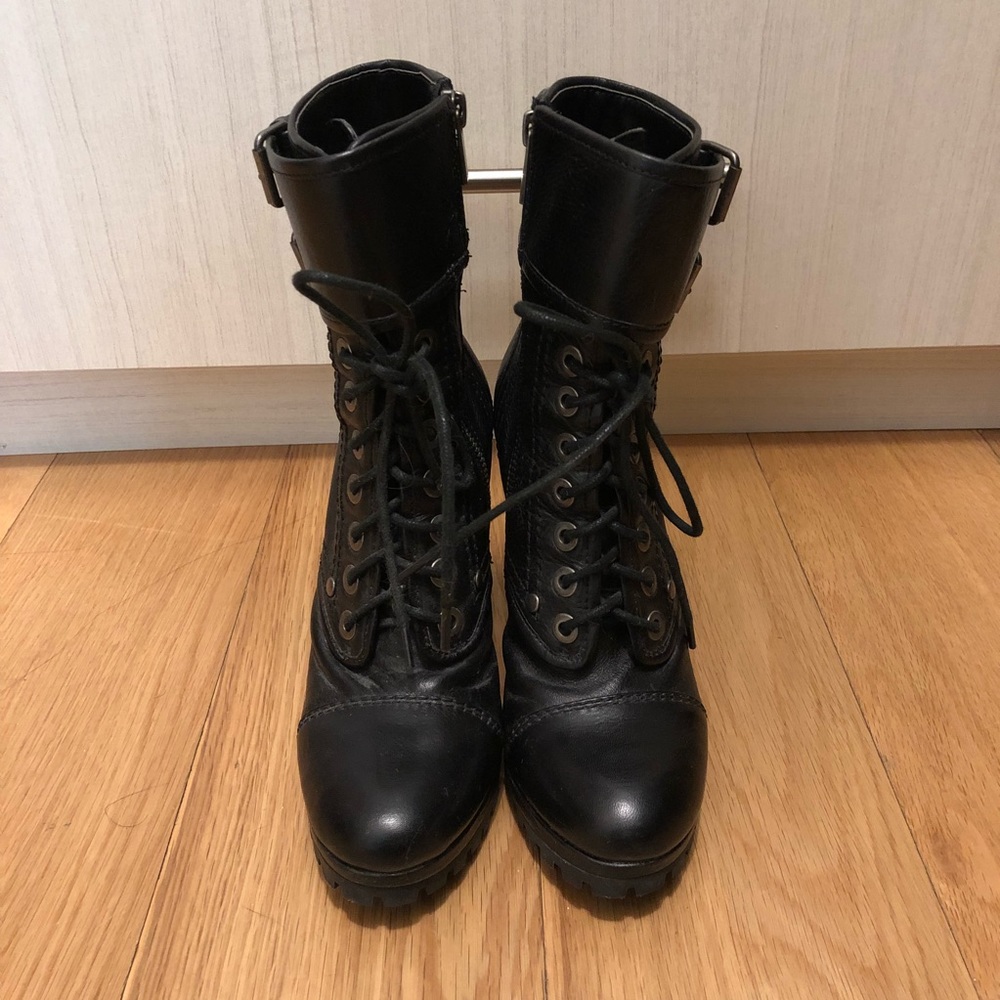 Dolce Vita black leather boots