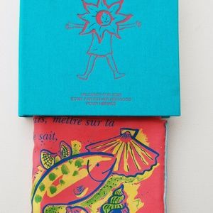 Hermes "L'Ete de Loula" Silk Pocket Scarf 45cm