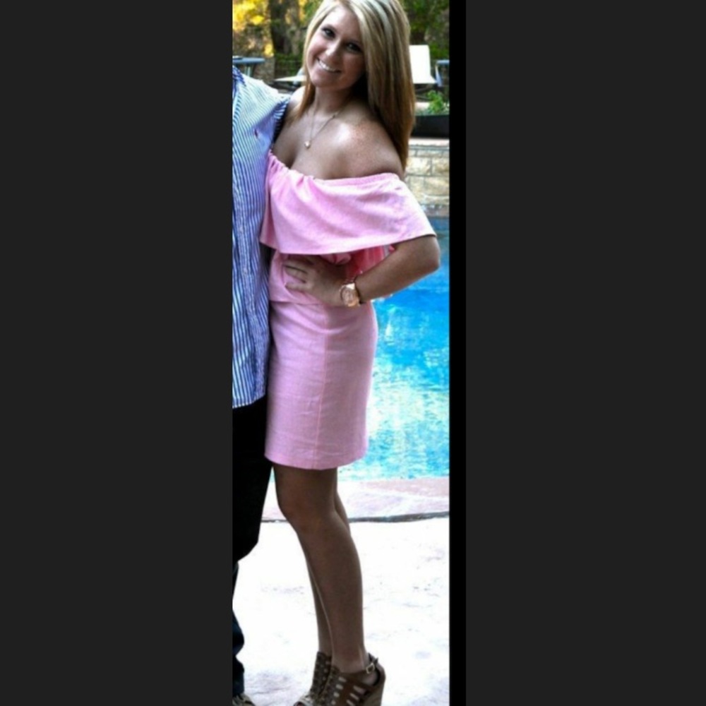 Pearl Southern Couture off the shoulder dress