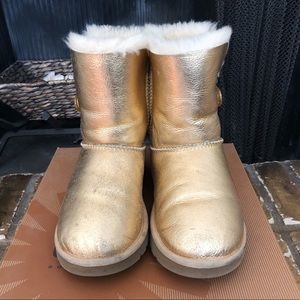 UGG Australia Kids Bailey Button Boots
