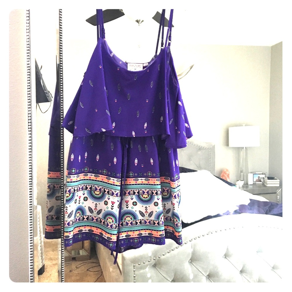 Rip Curl purple romper