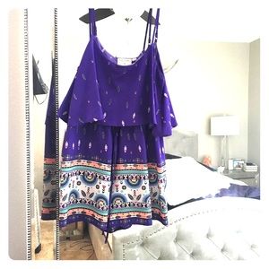 Rip Curl purple romper