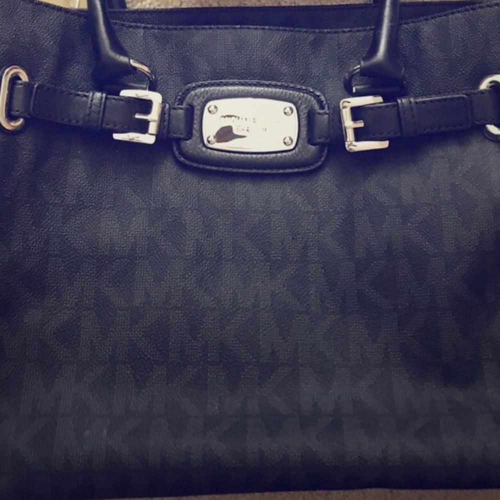 Brand New with Tags MK Purse Black & Silver