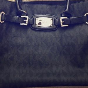 Brand New with Tags MK Purse Black & Silver