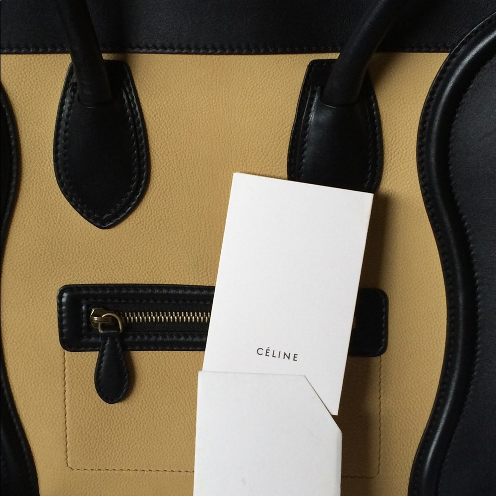 Celine Mini Luggage (Limited edition, tri color) - Picture 4 of 4
